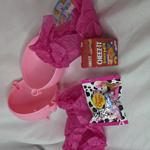 Real littles shopkins Snack Ball Chupa Chups Sucker Cheez it Ball - Picture 1 of 13